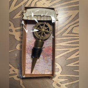Compass Wine Stopper - brand new